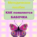 И. В. Гурина. Методическое пособие "Как появляется бабочка". Издание для незрячих и слабовидящих